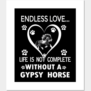 Gypsy Horse Lovers Posters and Art